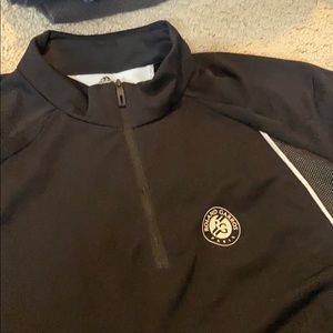 COPY - Roland garros tennis half zip short sleeve men’s